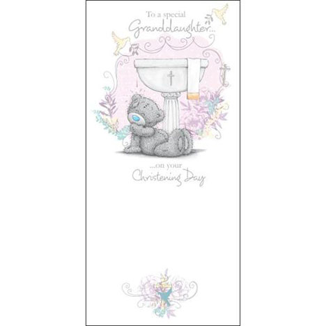 Granddaughter Christening Day Me to You Bear Card £1.89